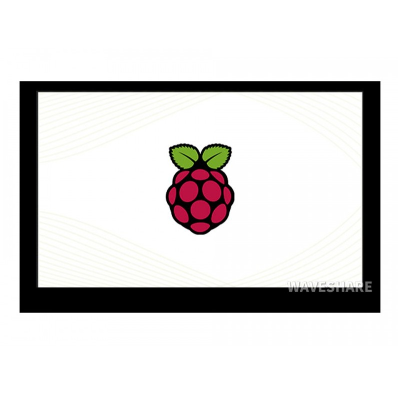 Raspberry Pi 5 İnç Kapasitif Dokunmatik Ekran - DSI Interface 800x480