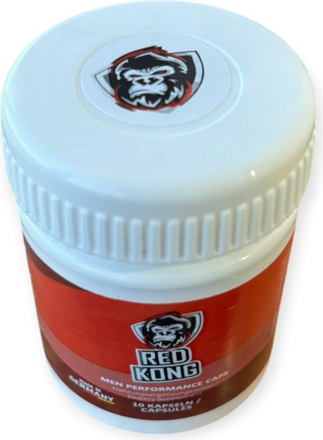 Red Kong For Men Erkeklere Özel Destekleyici Ürün 10 Capsules