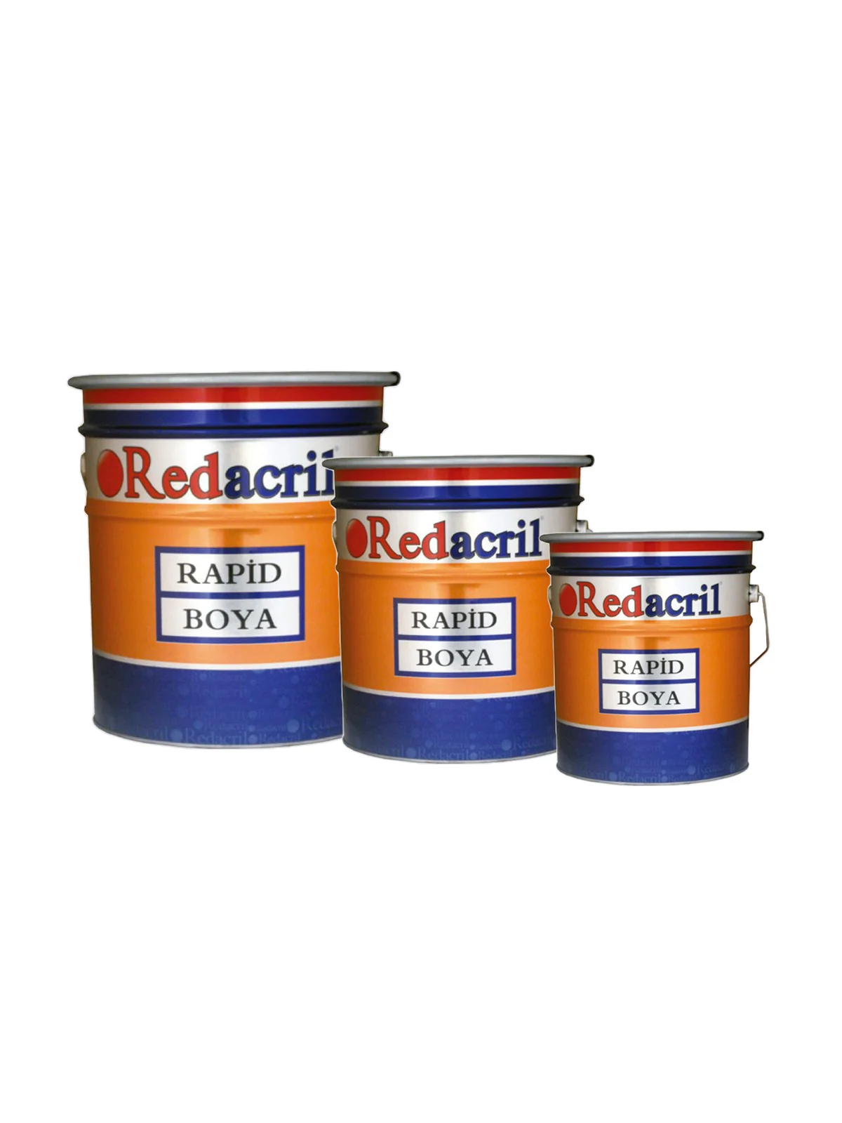 Redacril Rapid Boya 3. Grup Kırmızı RAL 3020 2.75 Kg