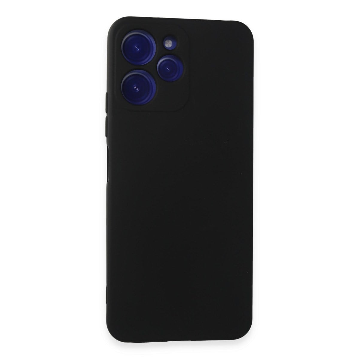 Redmi 12 Kılıf Nano içi Kadife Silikon - Siyah