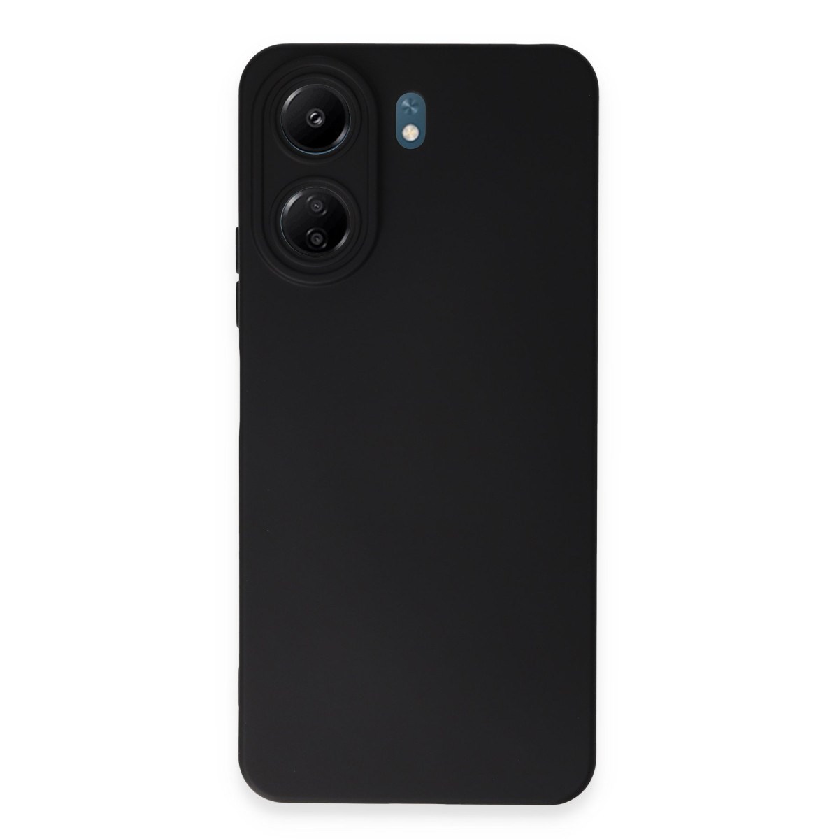 Redmi 13C Kılıf Nano içi Kadife Silikon - Siyah