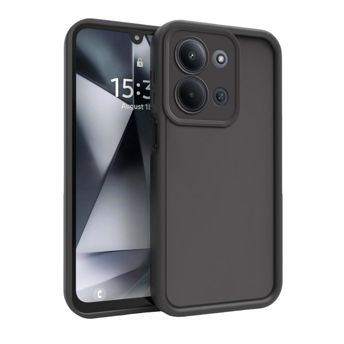 Redmi 15C 4G Viera Silikon - Siyah