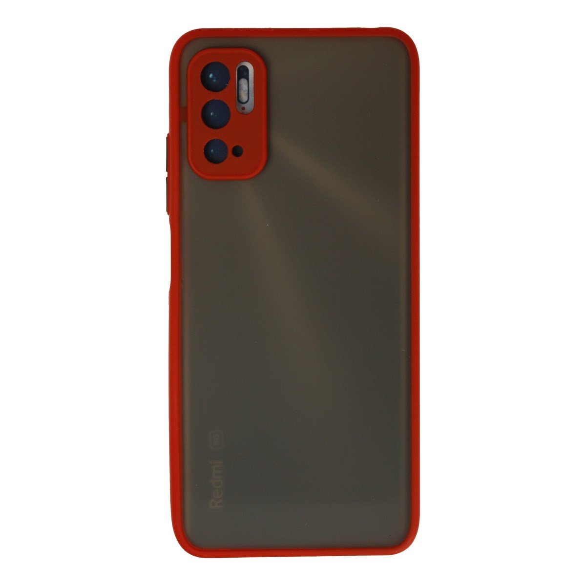 Redmi Note 10 5G Kılıf Montreal Silikon Kapak - Kırmızı