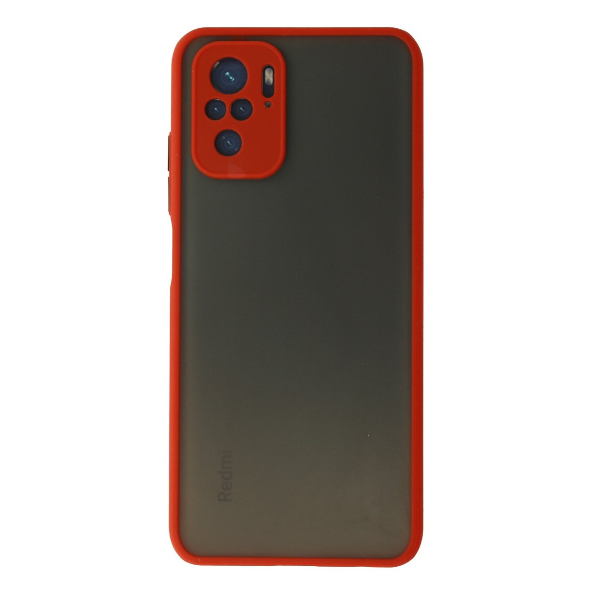 Redmi Note 10 Kılıf Montreal Silikon Kapak - Kırmızı