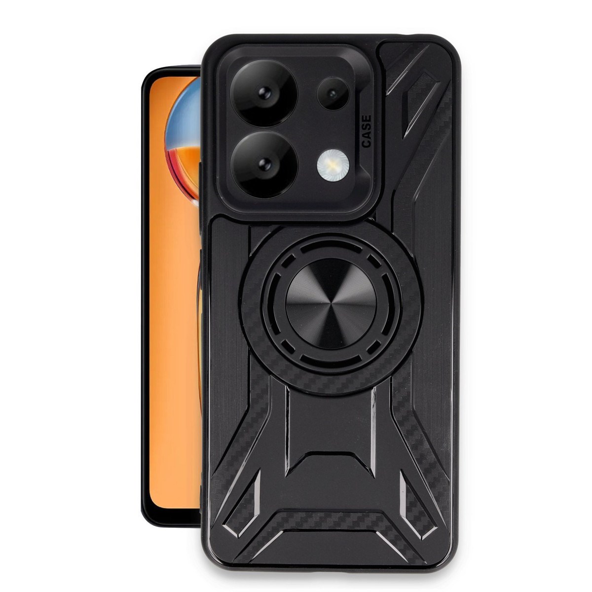 Redmi Note 13 Pro 5G Kılıf Lincoln Silikon - Siyah