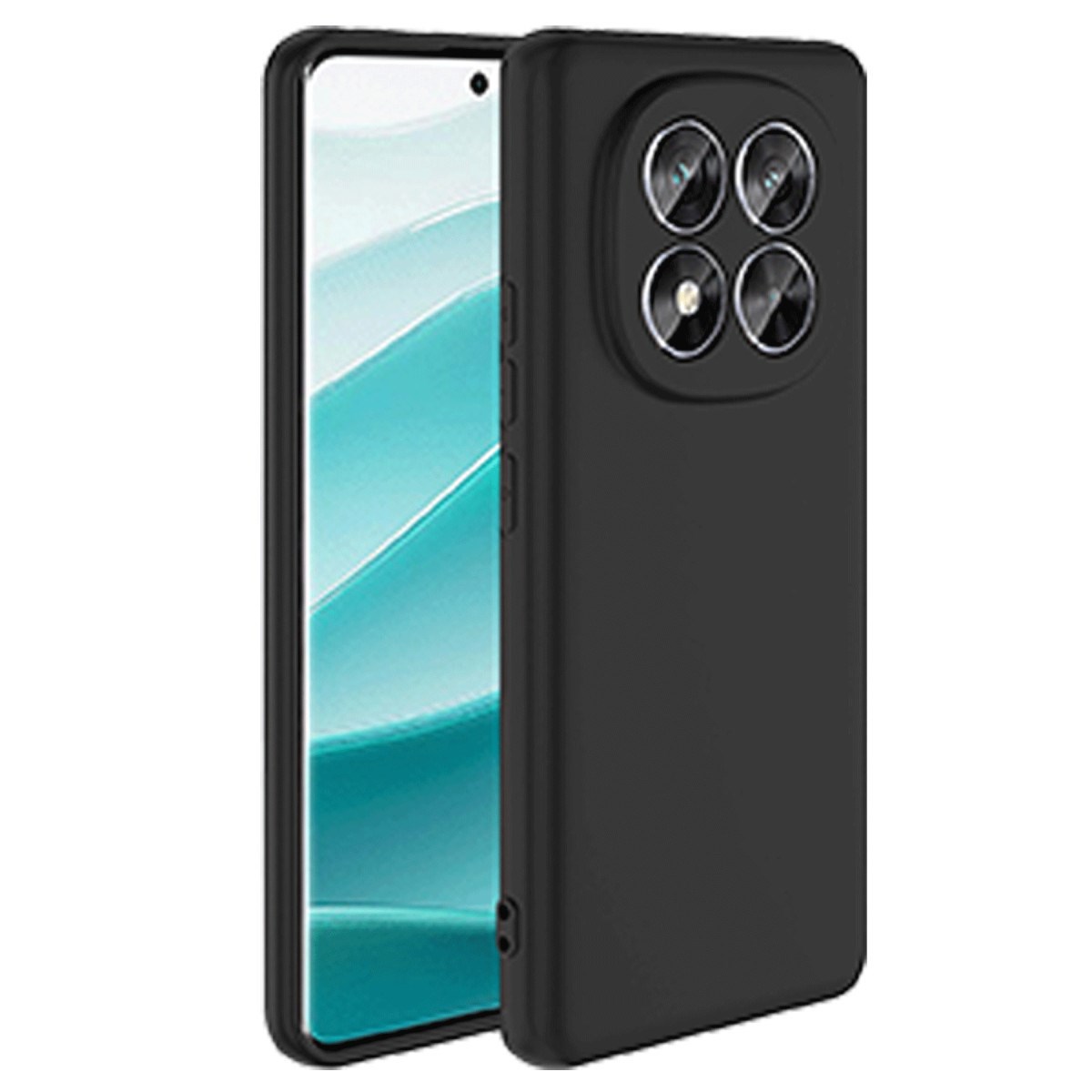 Redmi Note 14 Pro 4G Kılıf First Silikon - Siyah