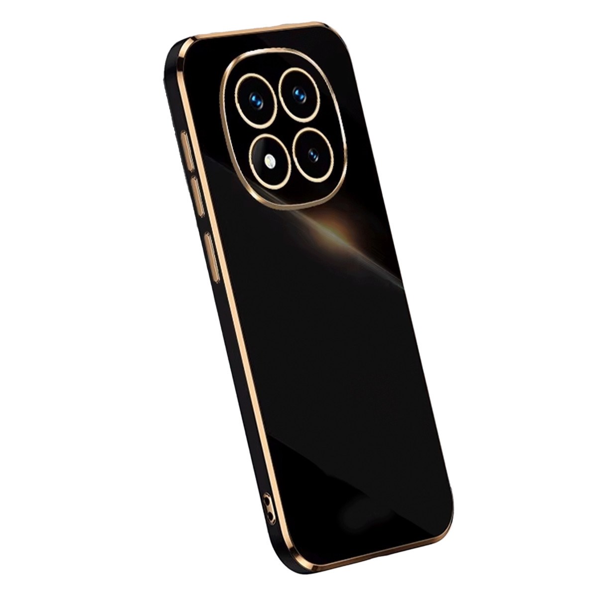 Redmi Note 14 Pro Plus Kılıf Volet Silikon - Siyah