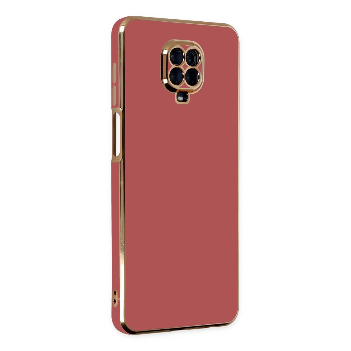 Redmi Note 9 Pro Kılıf Volet Silikon - Kırmızı