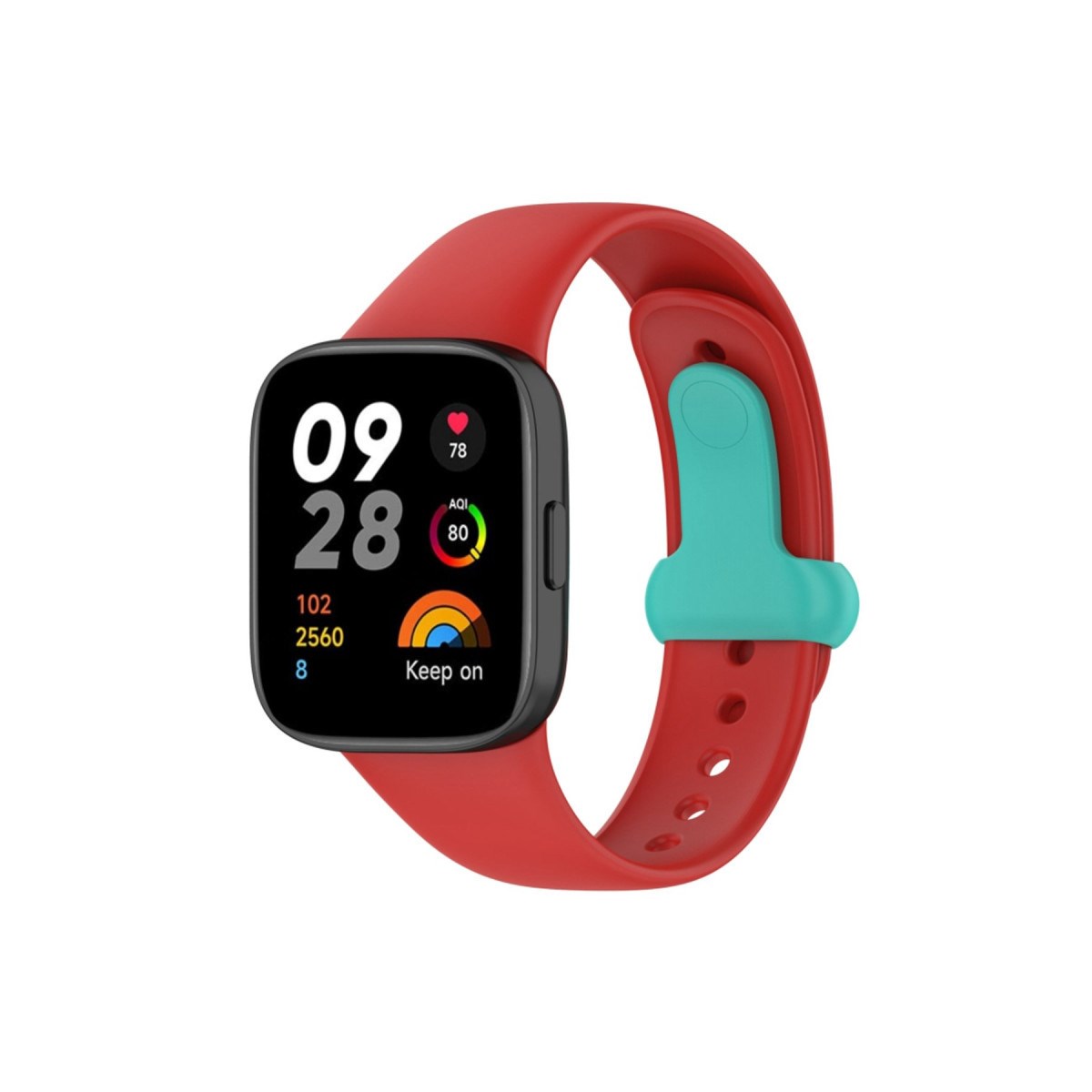 Redmi Watch 3 Origin Silikon Kordon - Kırmızı