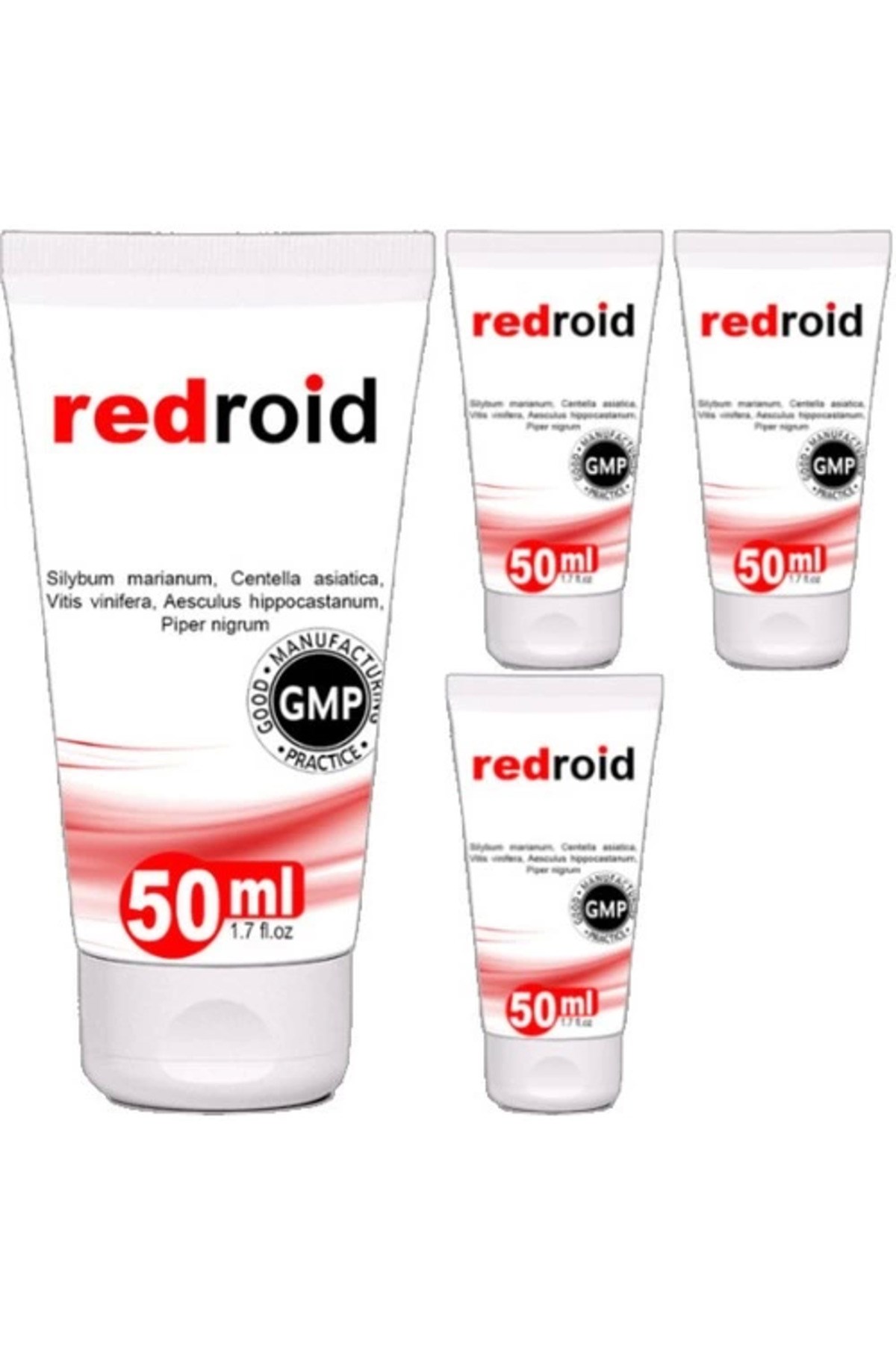 Redroid 4 Adet Rahatlatıcı Masaj Kremi 50 ml Özel Krem