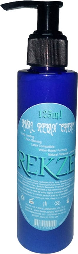 Rekze Lbr Relax 125 ml Lubricant Cream / Rekze Ero.tik Anàl  Rahatlatıcı Kaydırıcı Büyük Boy 125 ml Ölçek Bay Bayan Kullanım Krem