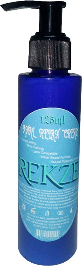 Rekze Lbr Relax 125 ml Lubricant Cream  Brlx - Rekze Ero.tik Anàl  Rahatlatıcı Kaydırıcı Büyük Boy 125 ml Ölçek Bay Bayan Kullanım Krem