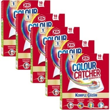 Renk Koruyucu Mendil 10'lu Paket Parfümsüz 50 Yaprak Derin Temizlik