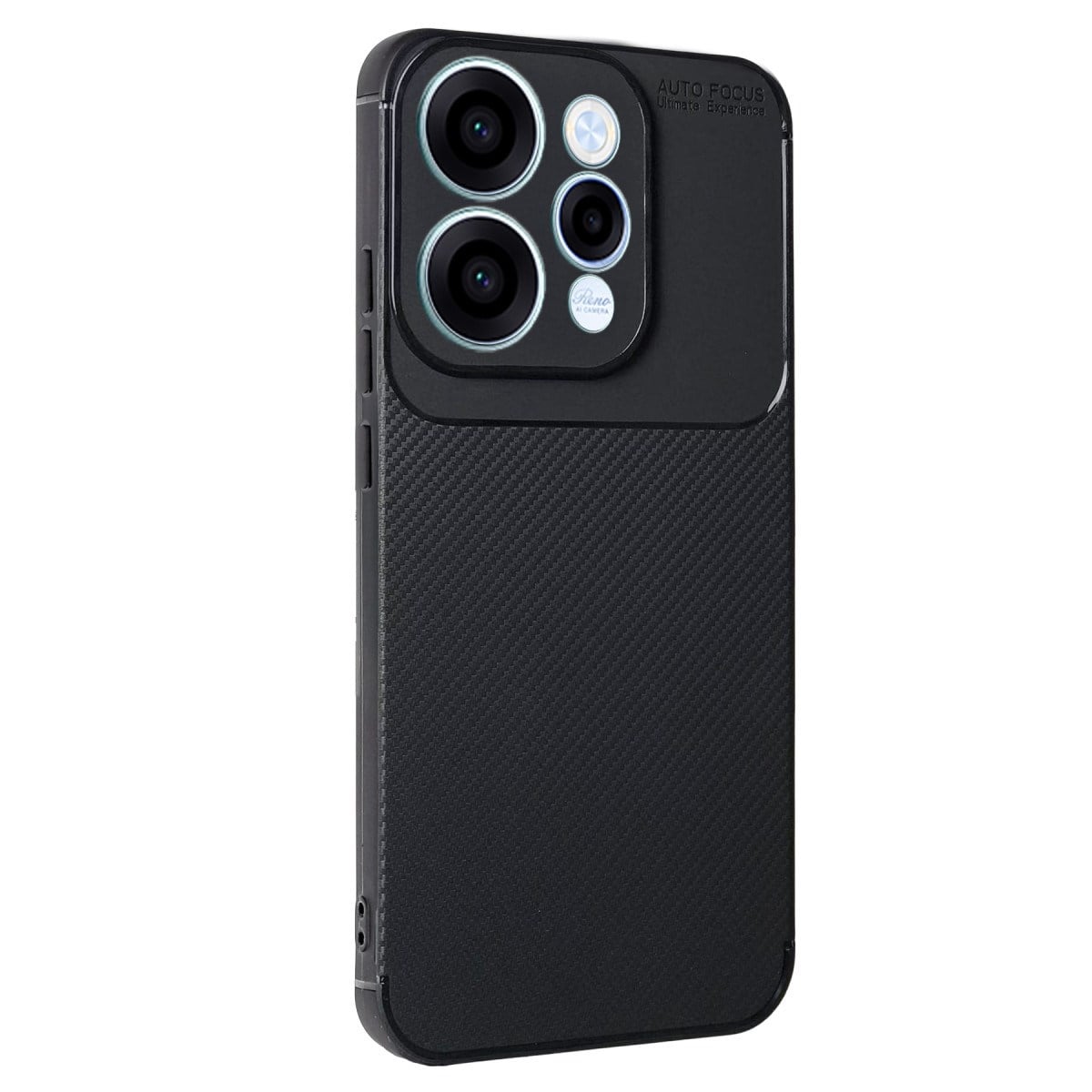 Reno 15 Auto Focus Karbon Kapak - Siyah