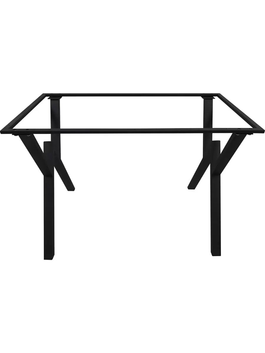 Retro X Ayak Metal Masa Ayağı - Üst Çerçeveli, Elektrostatik Boyalı 60x110 cm