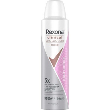 Rexona Kadın Clinical Protection Spray Deodorant Confidence 150