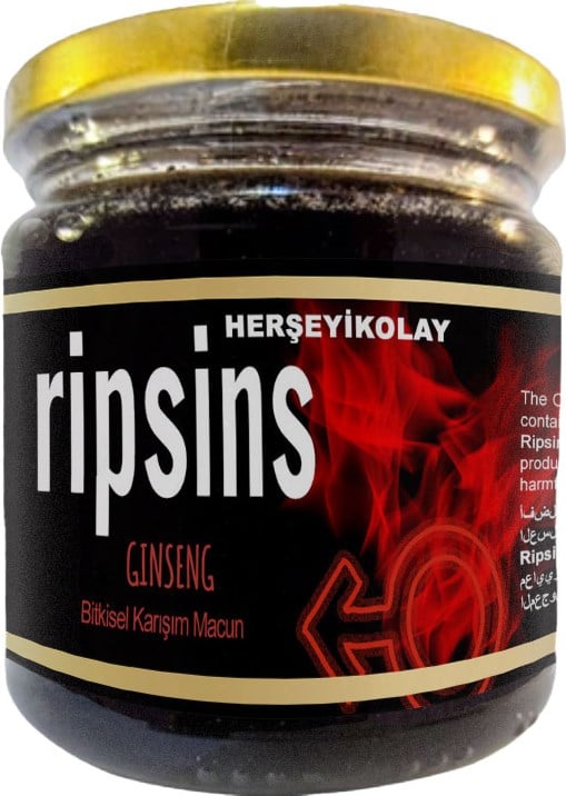 Ripsins: Ginsengli Çoban Çökertenli ve Epimediyumlu Erkeklere Özel Güçlenme Macunu