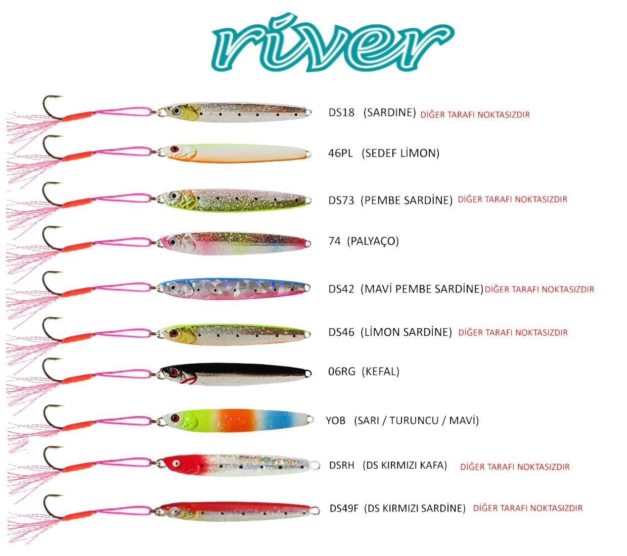 River Alfred Jig 10gr - DS42