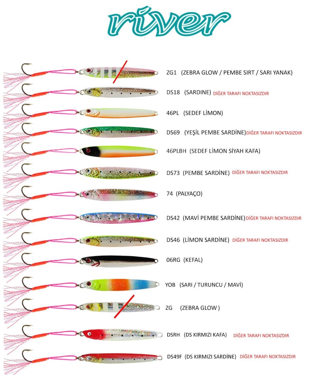River Alfred Jig 40gr - 46PL