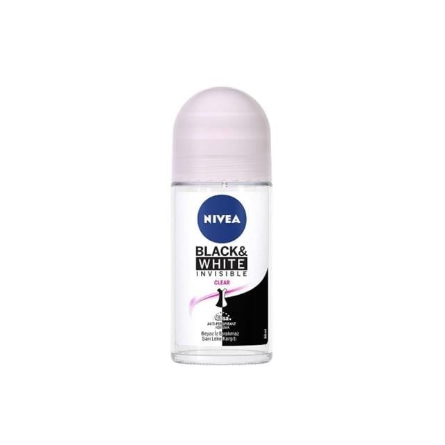 Roll On Bayan Blac&White Clear 50Ml