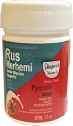 Rus Merhemi Tüy Dökücü  Rus Merhemi 250   ml  2Adet+Genital Bölge Merhemi 50   ml  2Adet Olegovich - 000031KI
