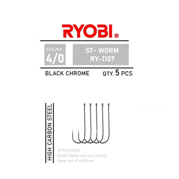 Ryobi ST-Worm Olta İğnesi - NO-1