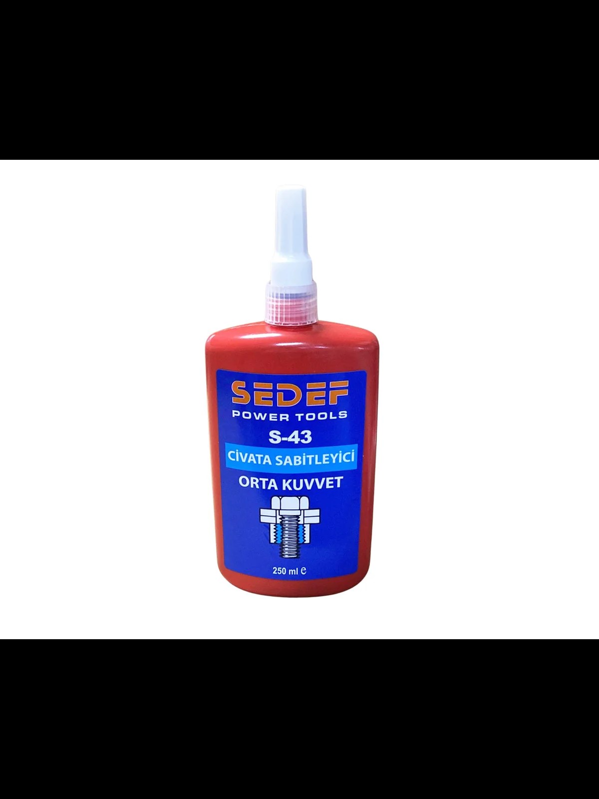 S-43 Orta Kuvvet Civata Sabitleyici 250 ml