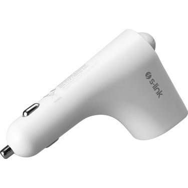 S-Link SL-BT245 Bluetooth Kulaklık ve FM Transmitter - Hızlı Şarj