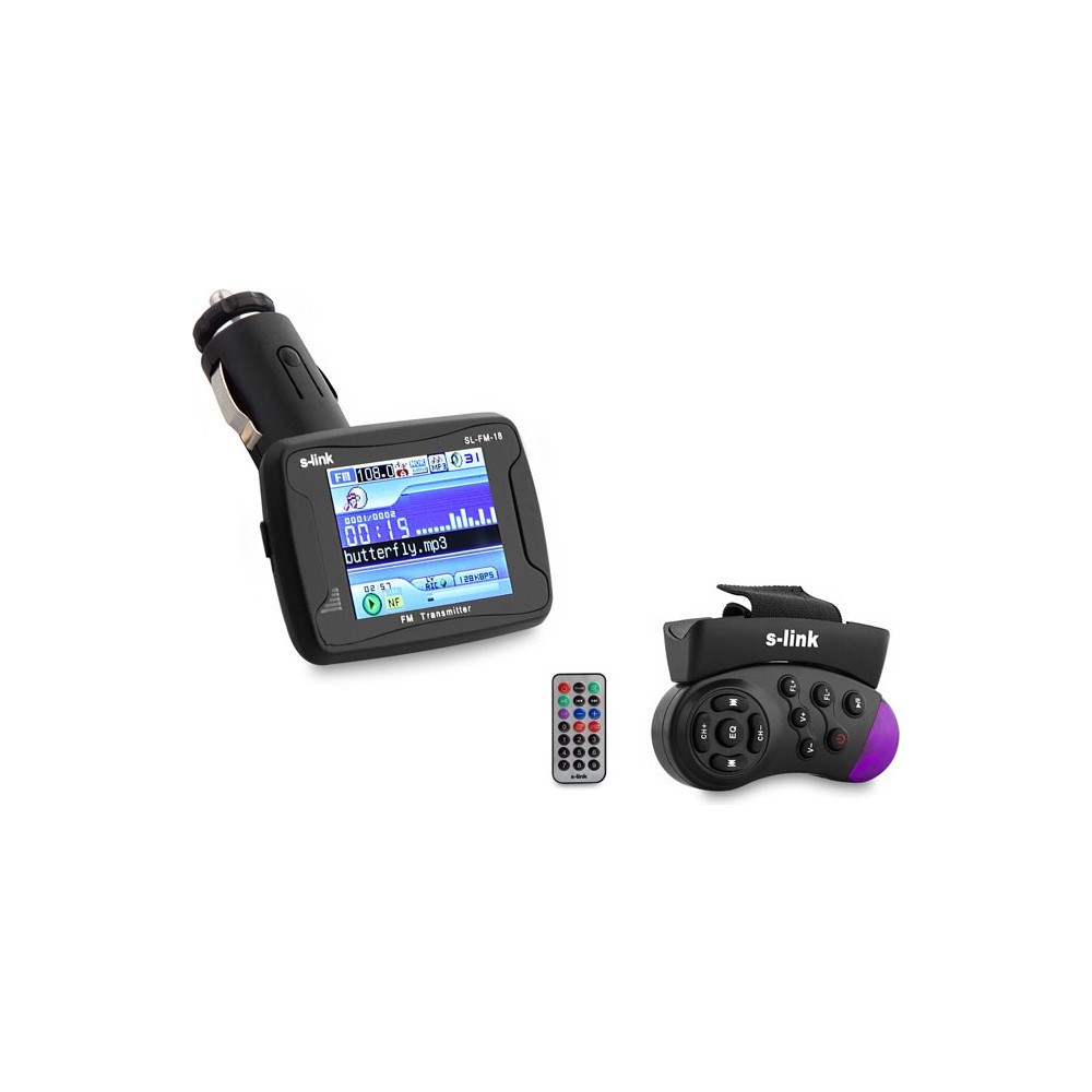 S-Lınk SL-FM18 2GB Ekranlı FM Modülü - Yüksek Ses Kalitesi