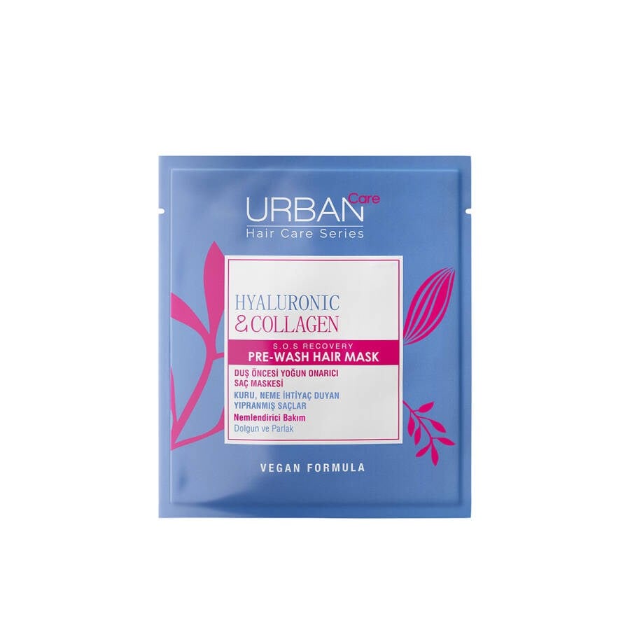 SAÇ BAKIM MASKESİ & HYALURONIK ASİT VE KOLAJEN SAĞLIKLI UZAMAYA YARDIMCI DUŞ ÖNCESİ VEGAN 50ML