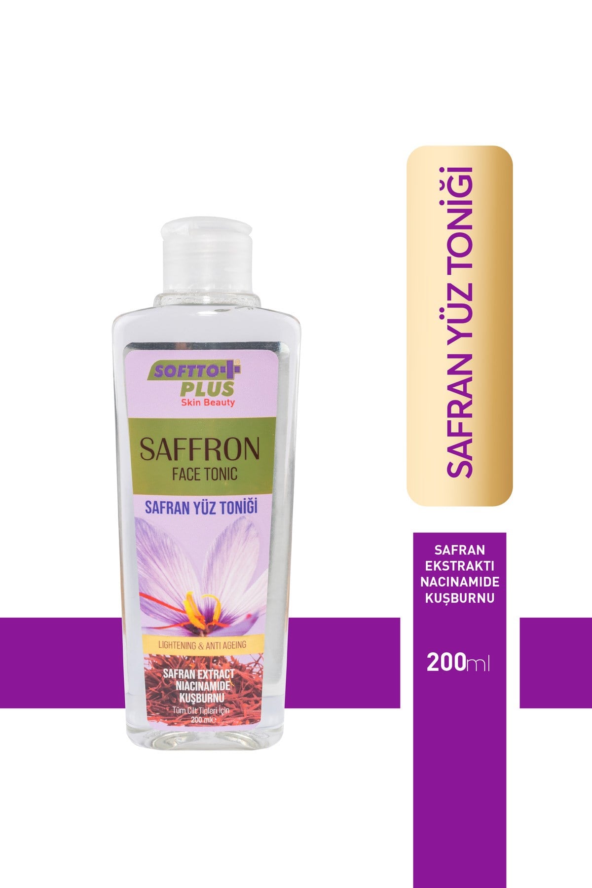 SAFRAN YÜZ TONİĞİ 200 ML