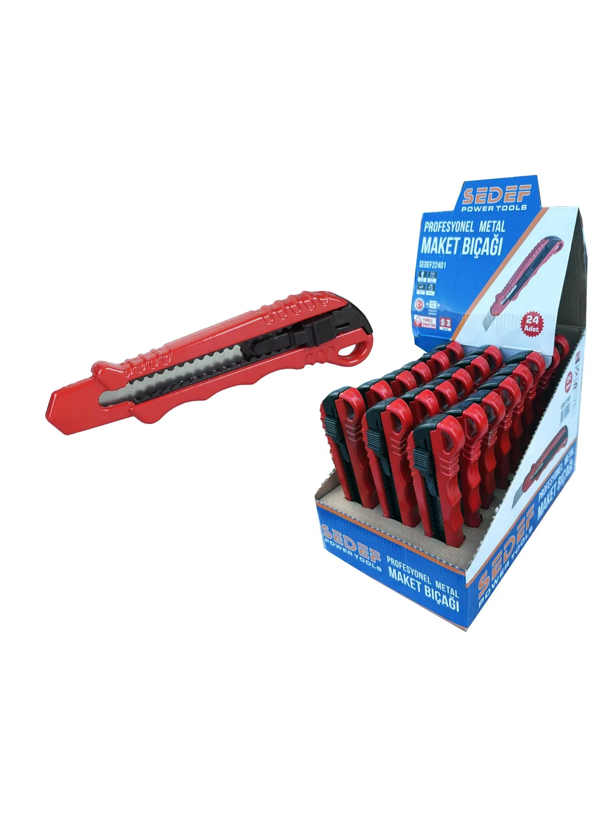 SEDEF Metal Maket Bıçağı 280mm 22401