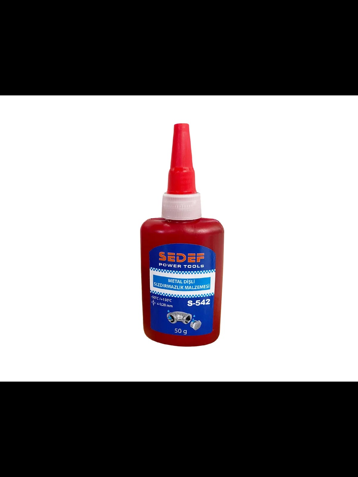 SEDEF S-542 Metal Dişli Sızdırmazlık Malzemesi 50 ml