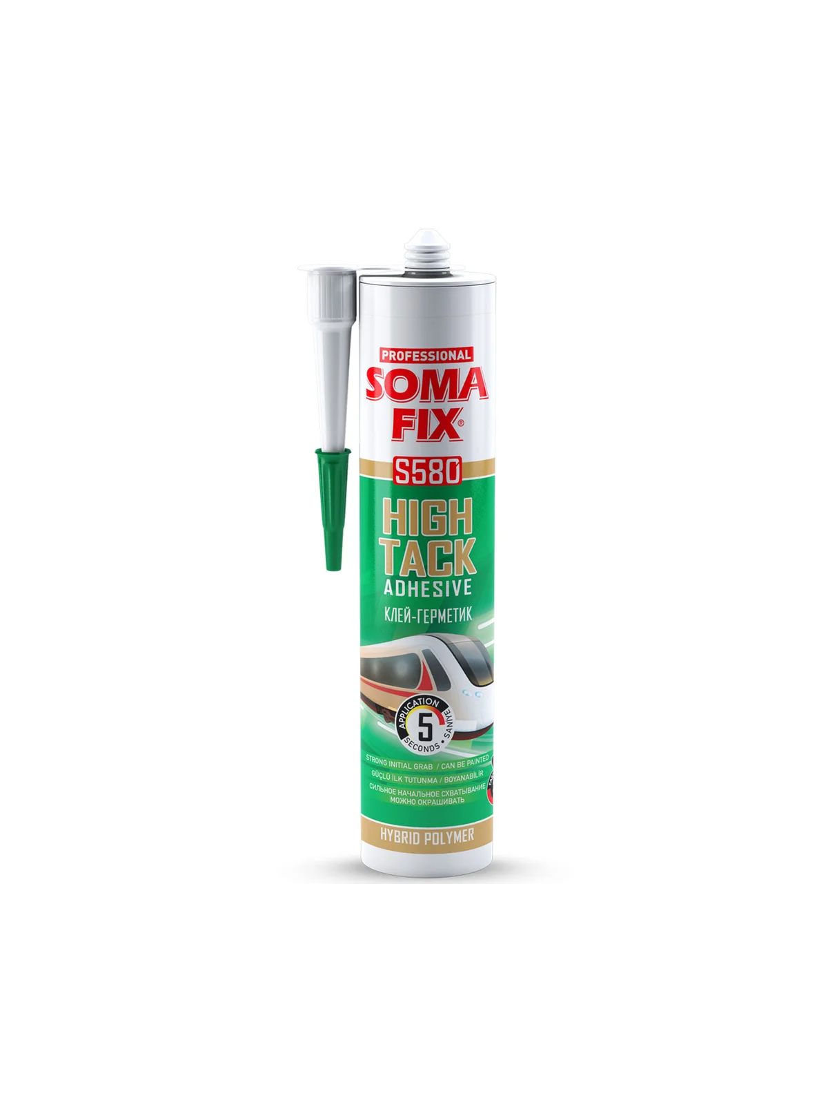 SOMAFİX S580 HIGH TACK Korniş Yapıştırıcı Beyaz 280ml 480gr