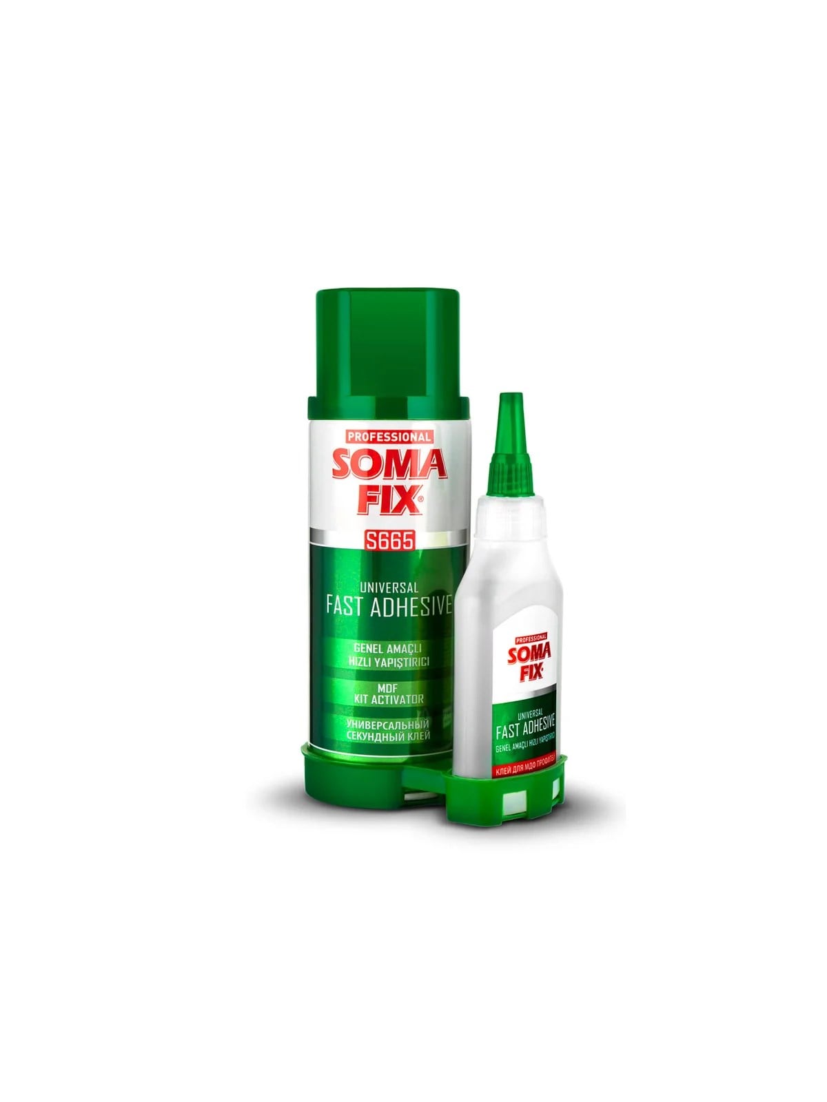 SOMAFİX S665 MDF Hızlı Yapıştırıcı Set 400ml + 100gr