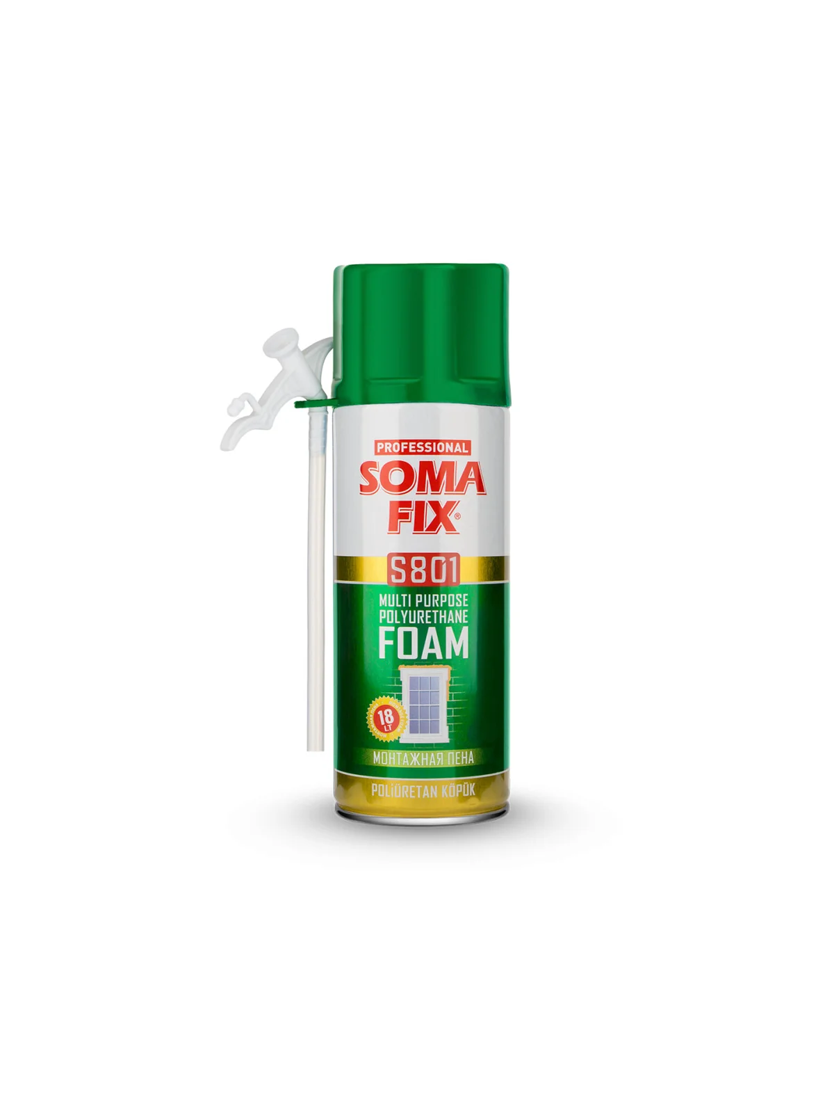 SOMAFİX S801 Tabancalı Köpük 300ml 34gr