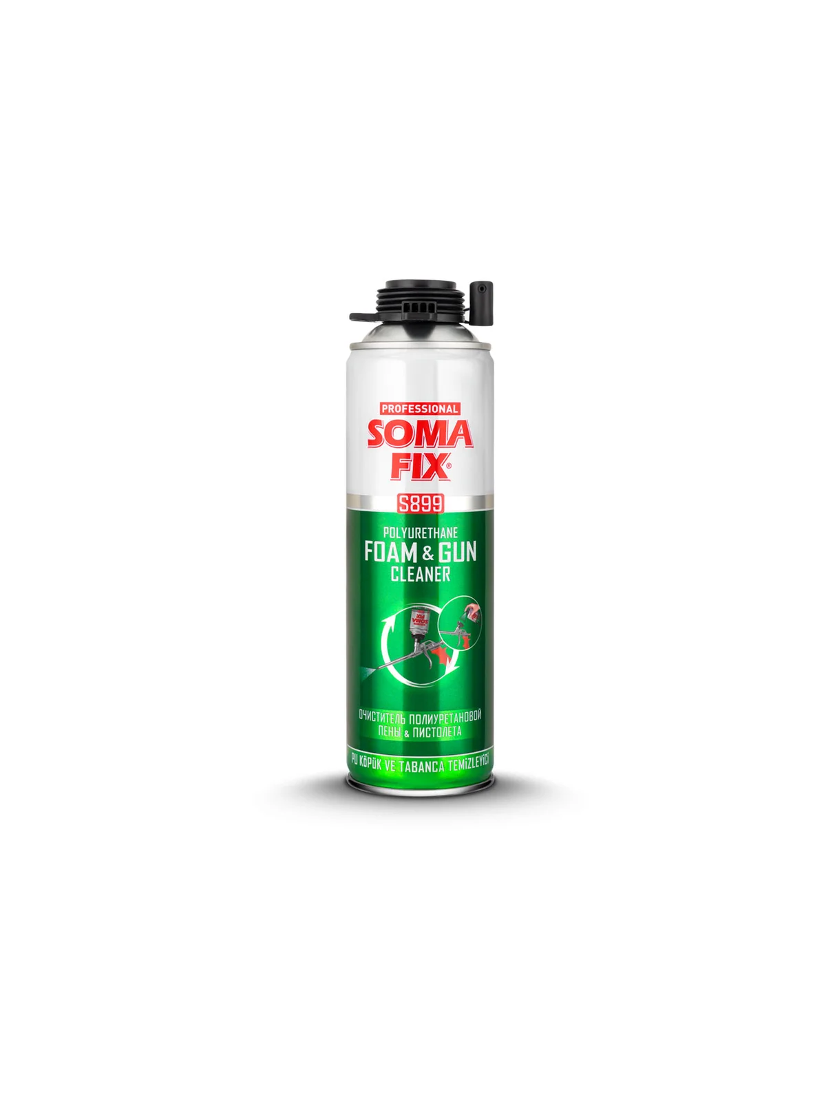 SOMAFİX S899 Poliüretan Köpük Temizleyici 500ml 430gr