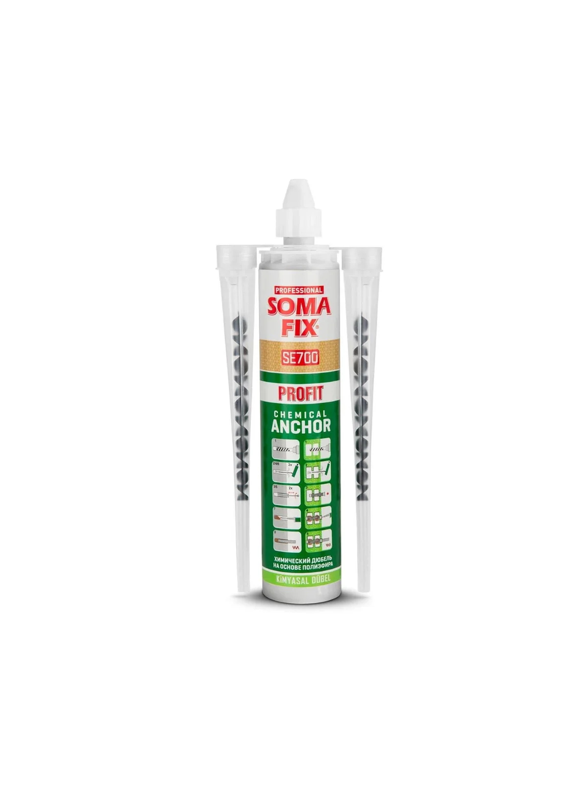 SOMAFİX SE700 Profit Polyester Kimyasal Dübel 300ml5000