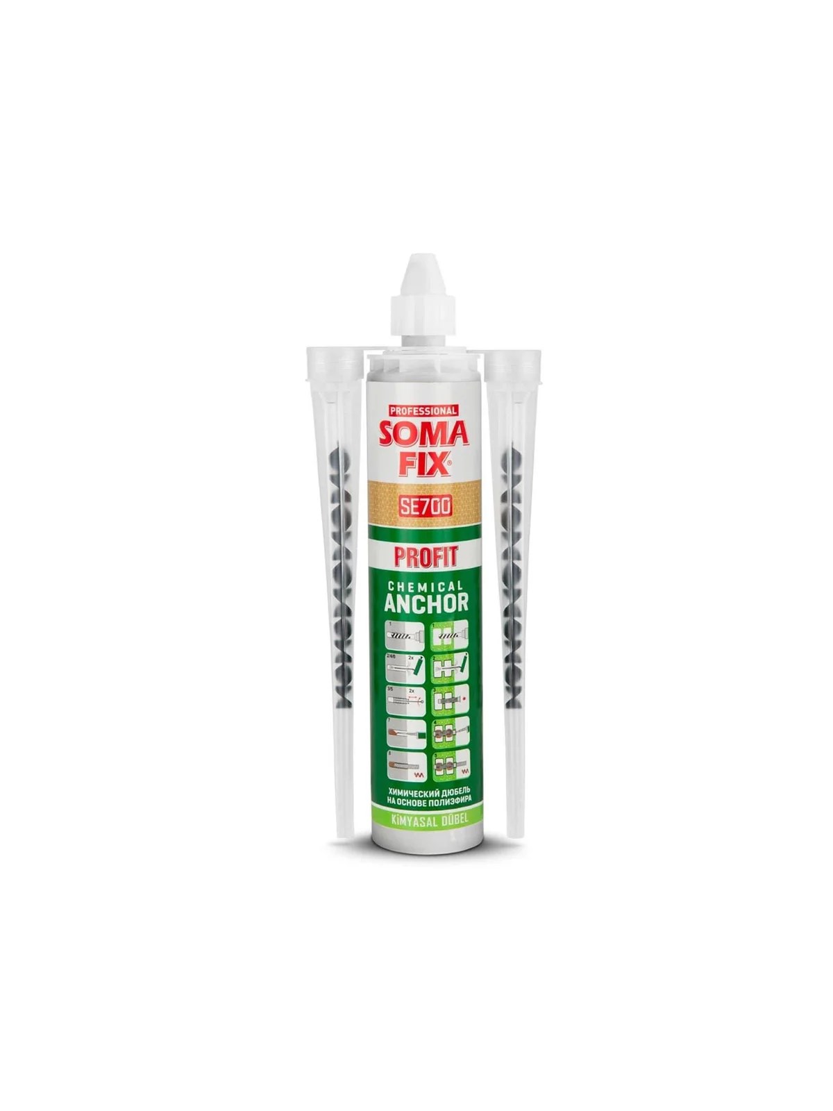 SOMAFİX SE700 Profit Polyester Kimyasal Dübel 300ml5000