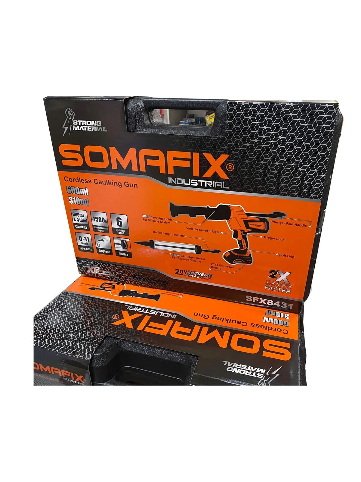 SOMAFIX SFX8431 Şarjlı Silikon Tabancası
