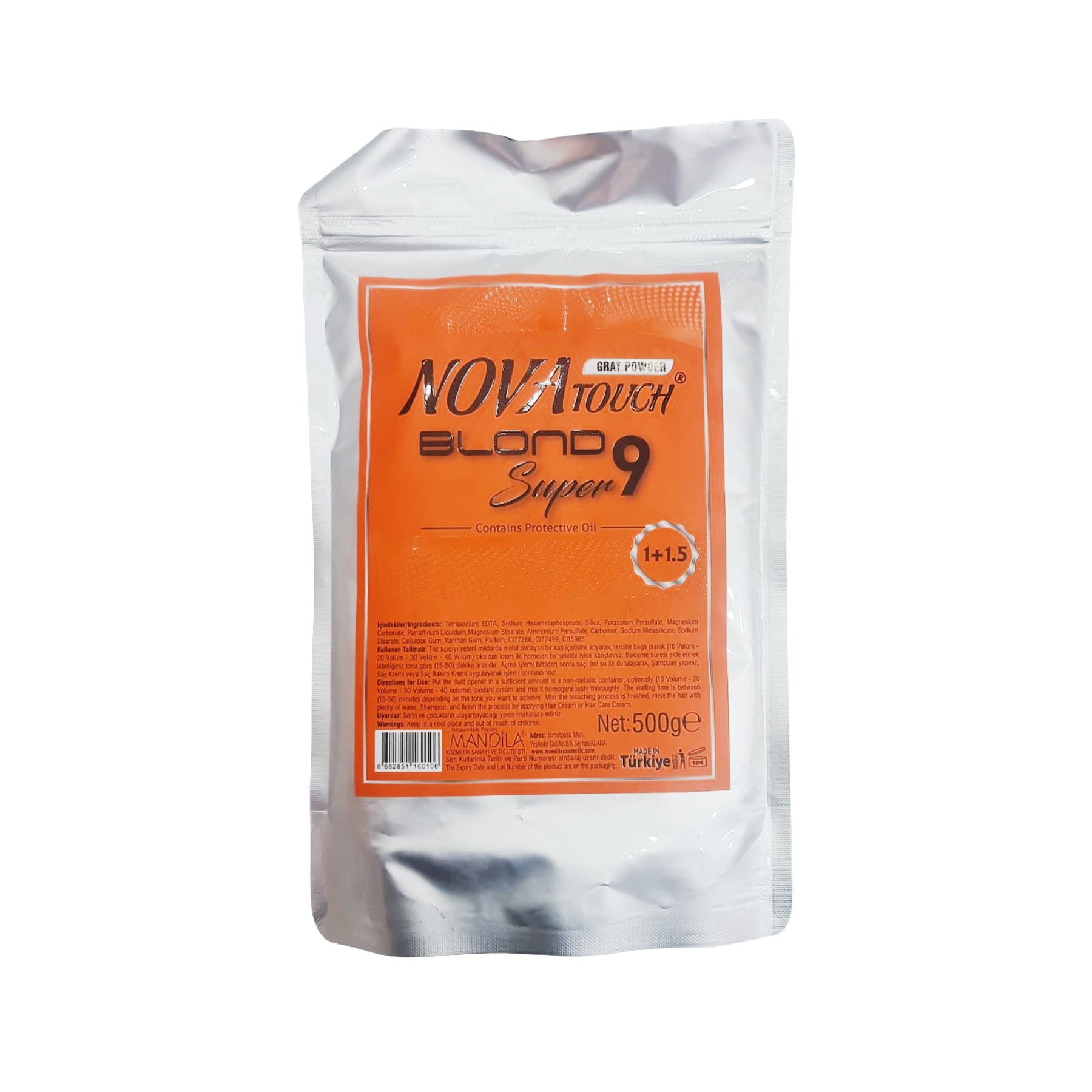 Saç Açıcı Toz Grİ 500 Gr