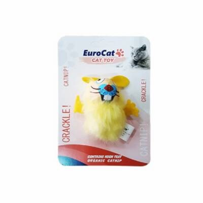 Sarı Fare Kedi Oyuncağı 7,5 Cm