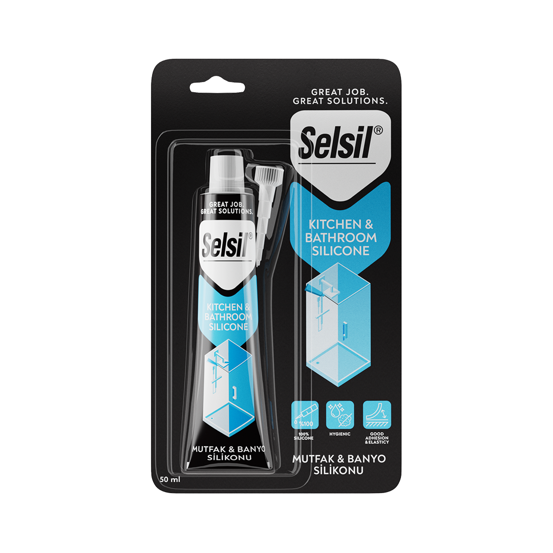 Şeffaf Tüp Silikon 50 ml