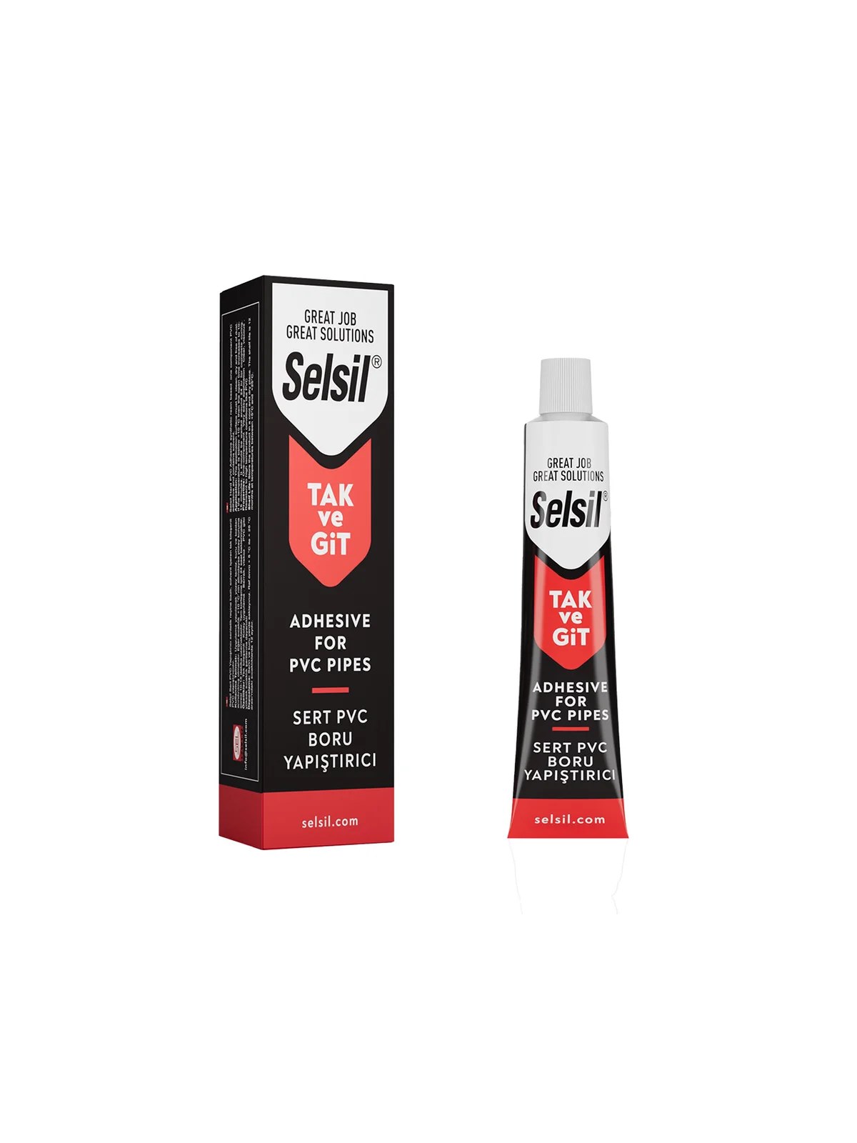 Selsil Tak ve Git P12 Sert PVC Boru Yapıştırıcı 50gr