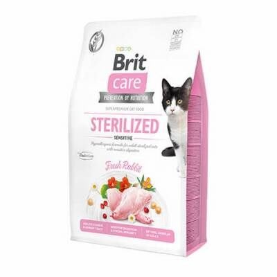 Sensitive Hypoallergenic Tavşanlı Tahılsız Kısırlaştırılmış Kedi Maması 7 Kg