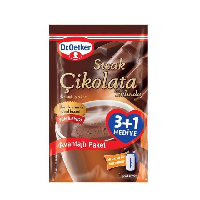 Sıcak Çikolata 4 lü 76gr