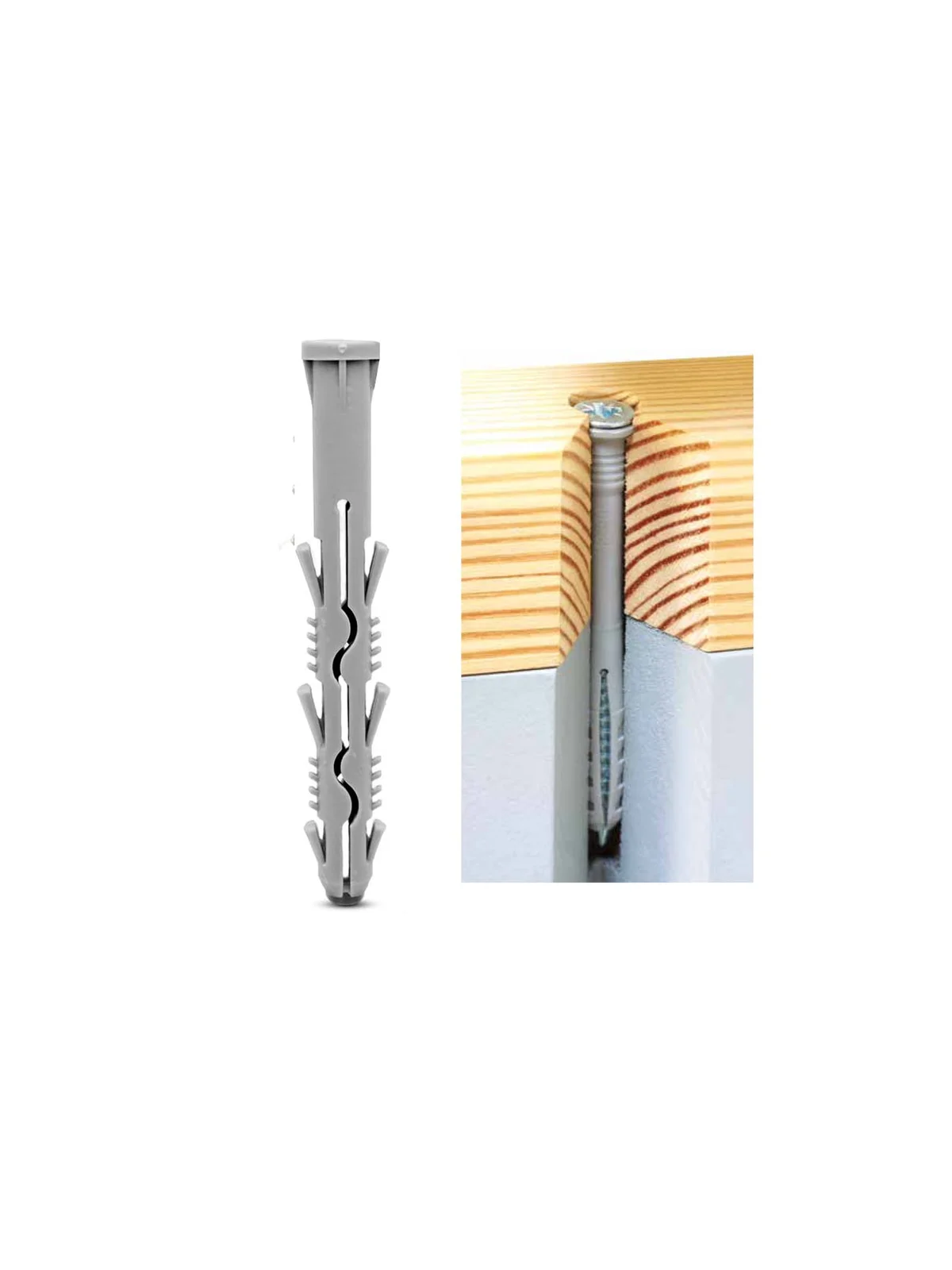 Siding Dübel 8x100mm Vidasız