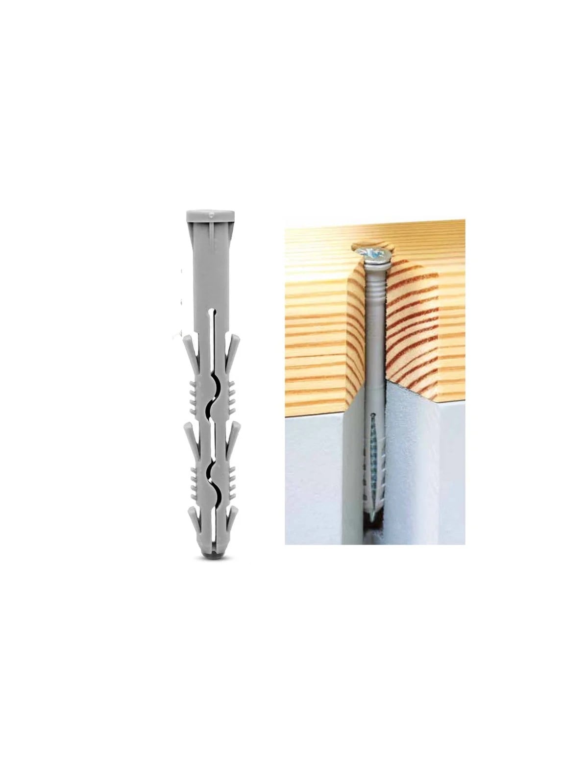 Siding Dübel 8x100mm Vidasız