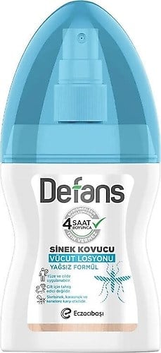 Sinek Kovucu Vücut Losyonu Su Bazli 100ML