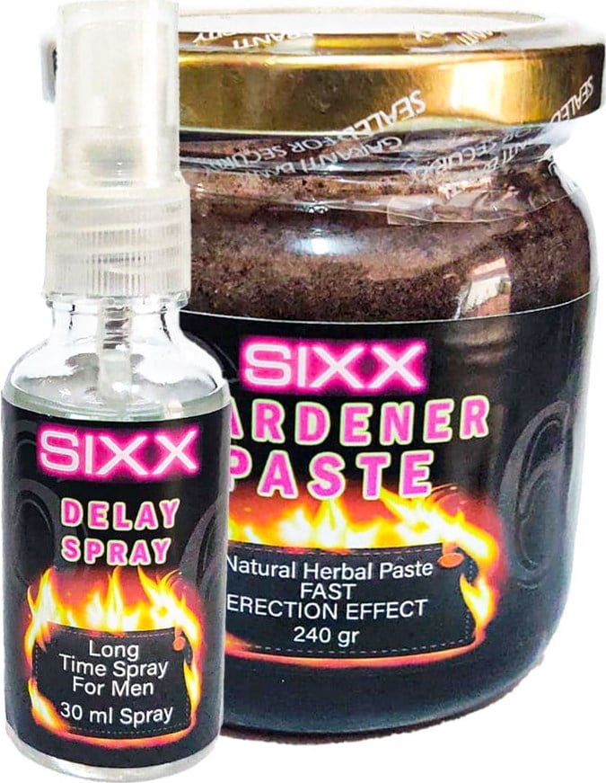 Sıxx DELAY30 Mlsprey + Erkeklere Ekstradestek Özel PERFORMANSMACUNU240 gr